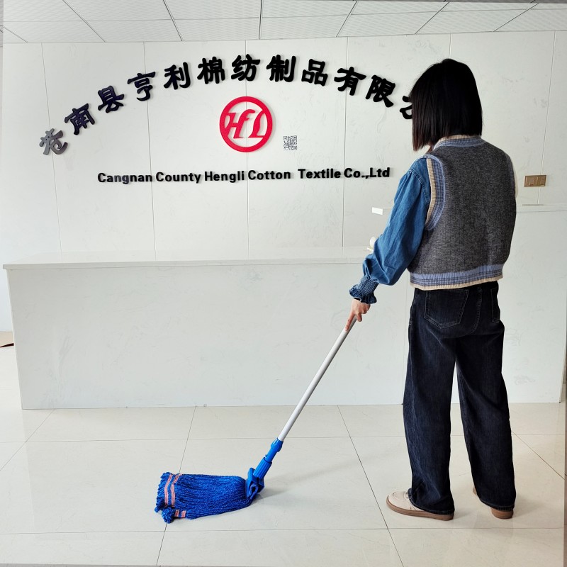 Double Tailband Microfiber Looped Mop